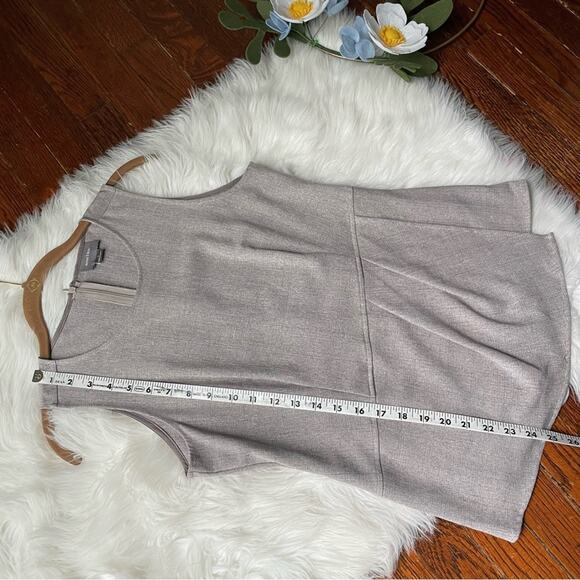 August 1 Eight Brown Peplum Office Top NWT - Picture 7 of 7